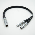 ARRI ALEXA 'Y' Cable - 10pin Ethernet (Straight) to 2 pin Power and 4 pin 'CC' Ethernet