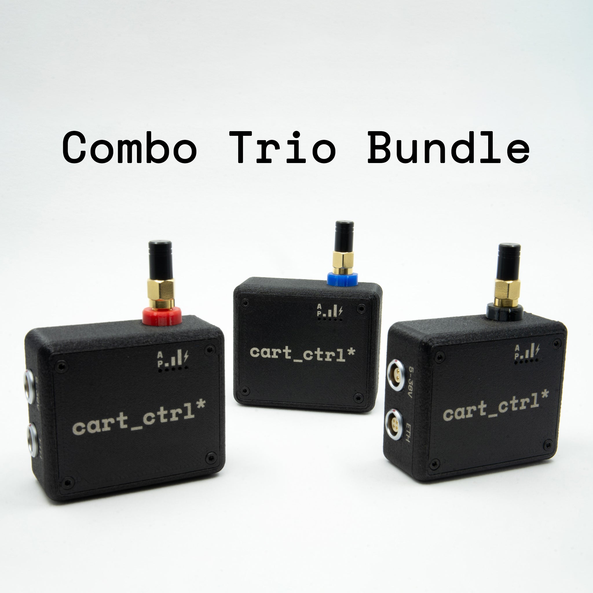 cart_ctrl Combo (ALEXA & RJ45) Trio Bundle (PRE-ORDER)